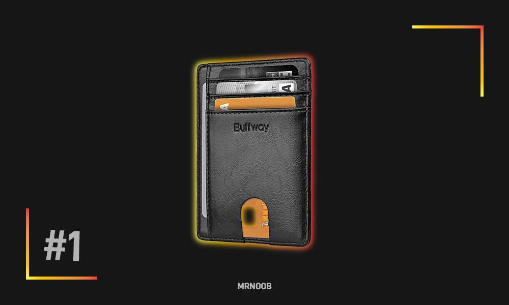 buffway slim minimalist smart wallet mrnoob