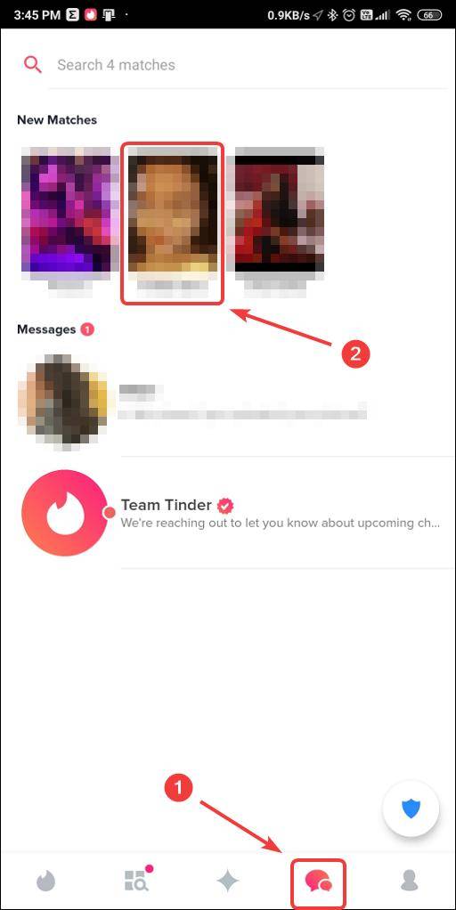 select tinder profile conversation mrnoob