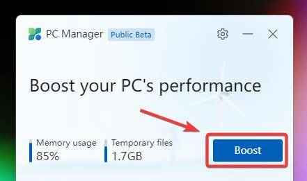 boost windows performance pc manager mrnoob