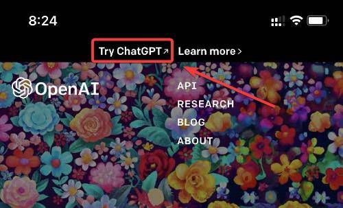try chatgpt link on openai website mrnoob