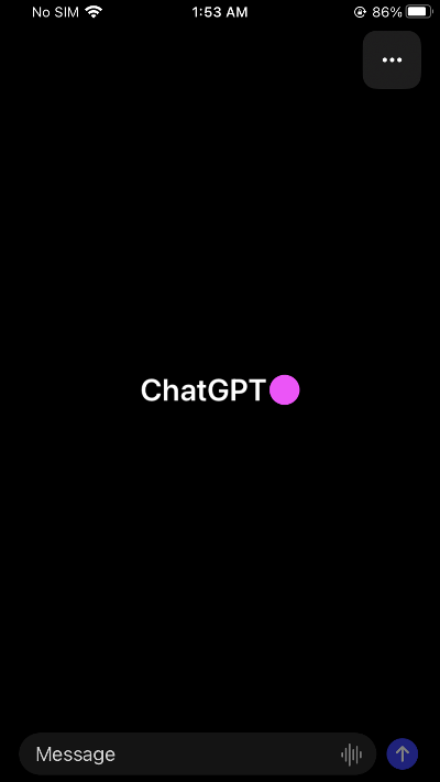chatapp app homescreen iphone ios