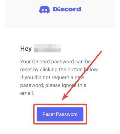 reset password email discord mobile