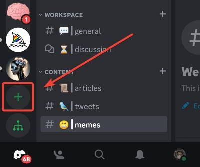create new discord server mobile create new discord server mobile