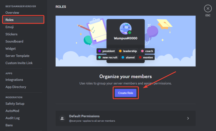 How to add roles in Discord and manage them? - MrNoob
